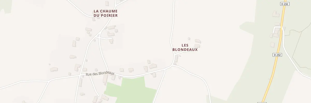 Plan du 11 Rue des Blondeaux à Monétay-sur-Allier