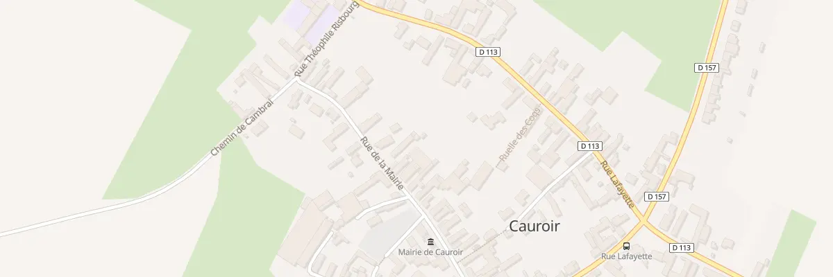 Plan du 26 Rue de la Mairie à Cauroir
