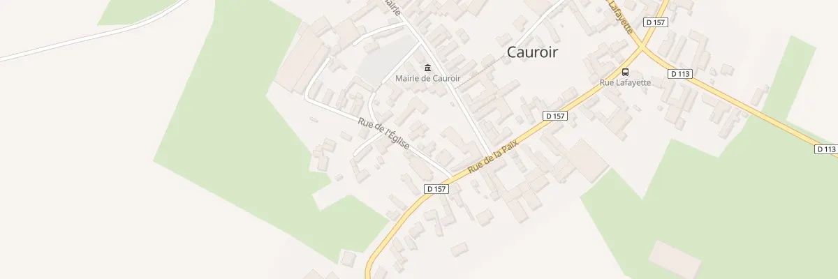 Plan du 2 Rue de l’Eglise à Cauroir