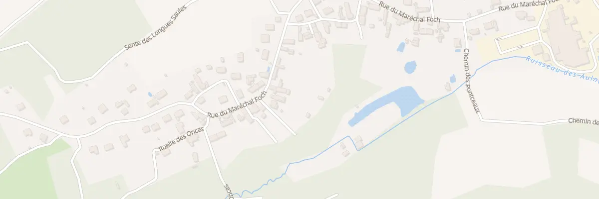 Plan du 815 Rue du Maréchal Foch à Courmelles