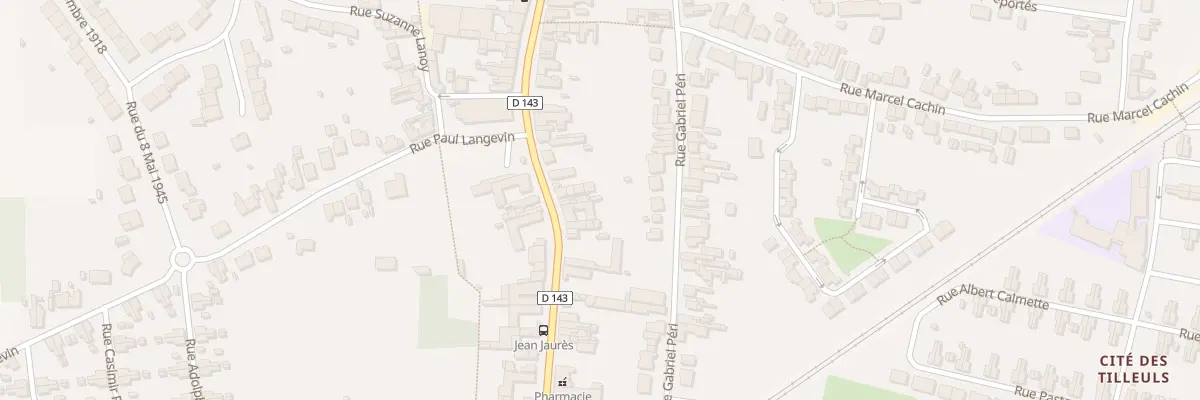 Plan du 53C Rue Jean Jaurès à Fenain