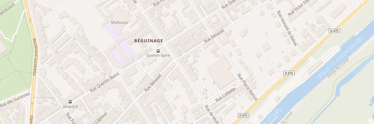 Plan du 143 Rue de Mulhouse à Saint-Quentin