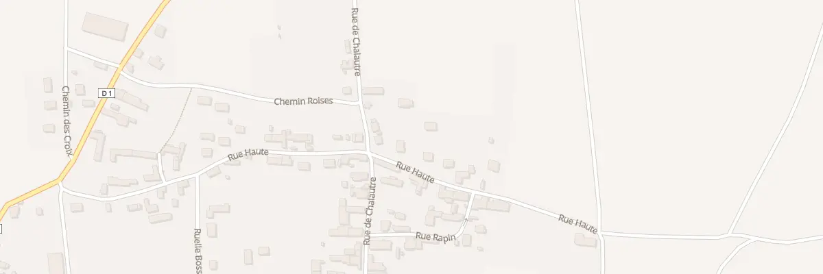Plan du 21T Rue Haute à Soisy-Bouy