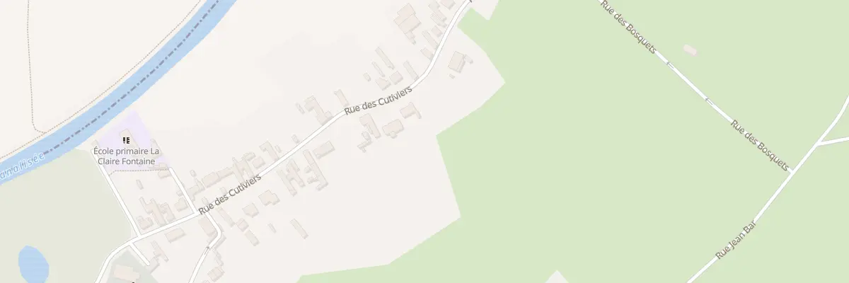 Plan du 35 Rue des Cutiviers à Thun-Saint-Martin