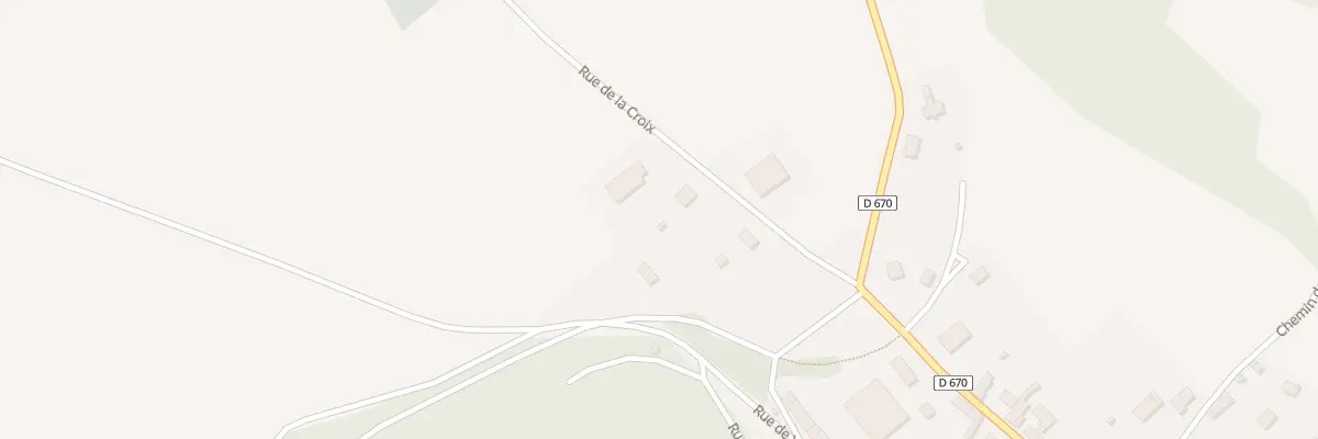 Plan du 3 Rue de la Croix à Chavigny