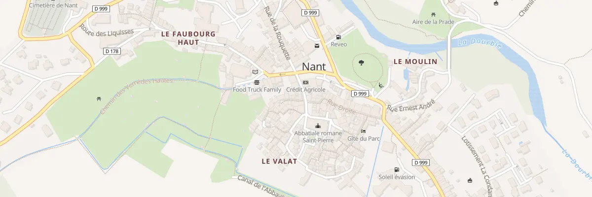 Plan du 4 Rue d’Amade à Nant