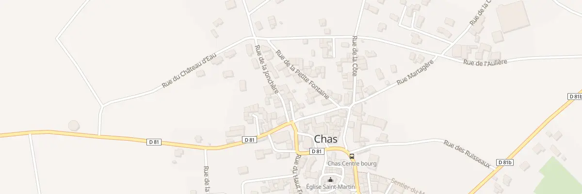 Plan du 2 Imp de la Forge à Chas