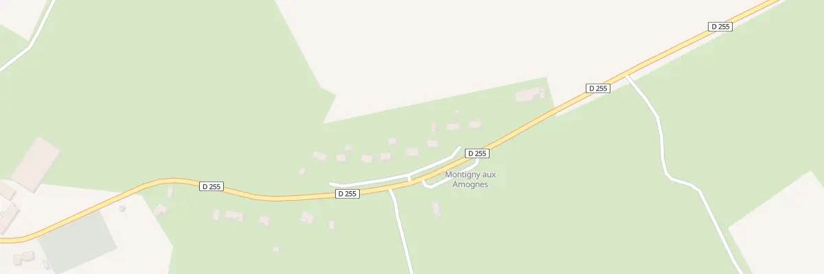 Plan du 93 Rte de Saint-Sulpice à Montigny-aux-Amognes