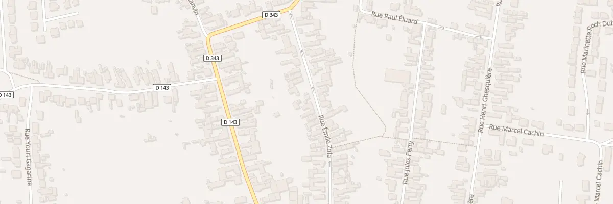 Plan du 37 Rue Emile Zola à Fenain