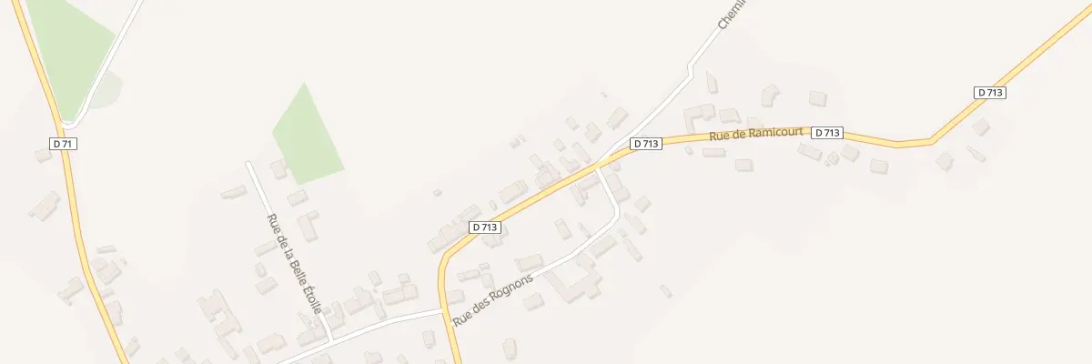Plan du 16 Rue de Ramicourt à Joncourt