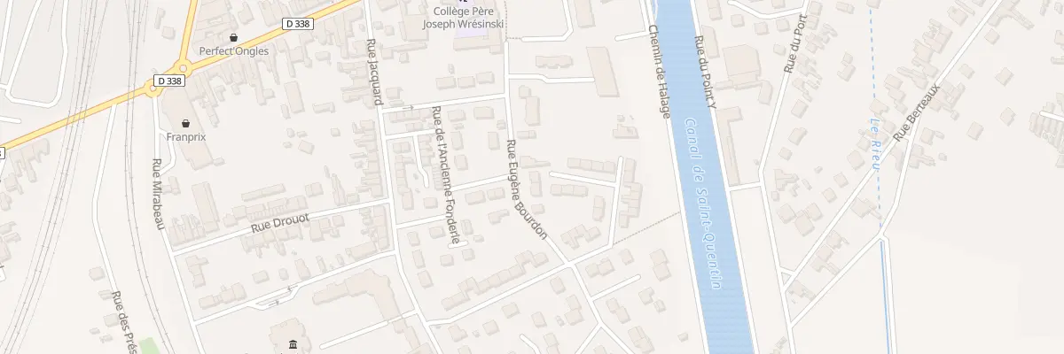 Plan du 26 Rue Gabriel Locqueneux à Tergnier