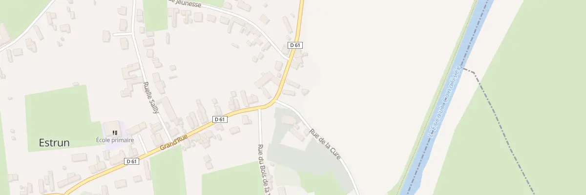 Plan du 80 Rue de l’Eglise à Estrun