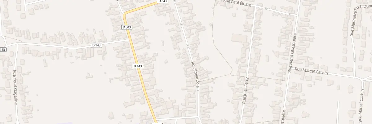 Plan du 31 Rue Emile Zola à Fenain