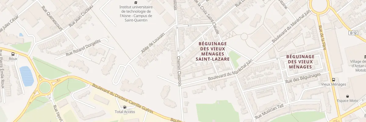 Plan du 71 Rue Ledru Rollin à Saint-Quentin