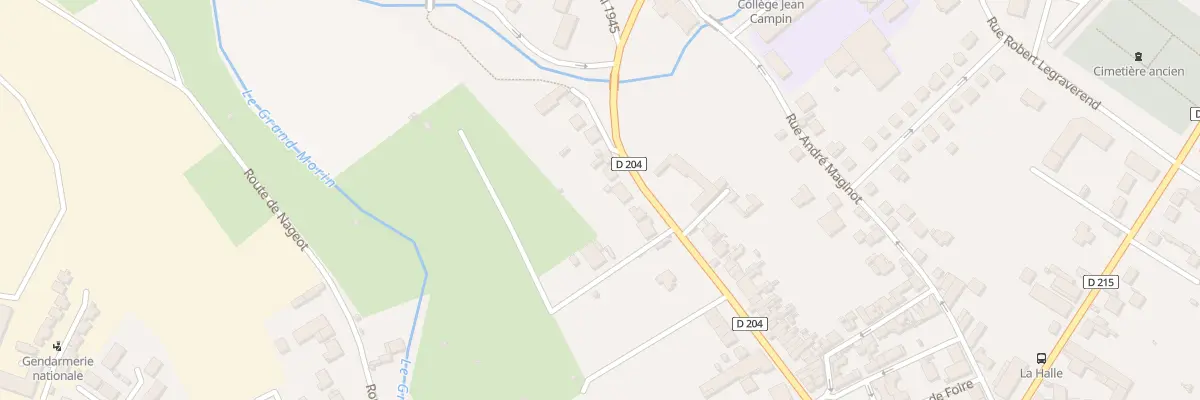Plan du 47 Rue du Docteur Cochot à La Ferté-Gaucher