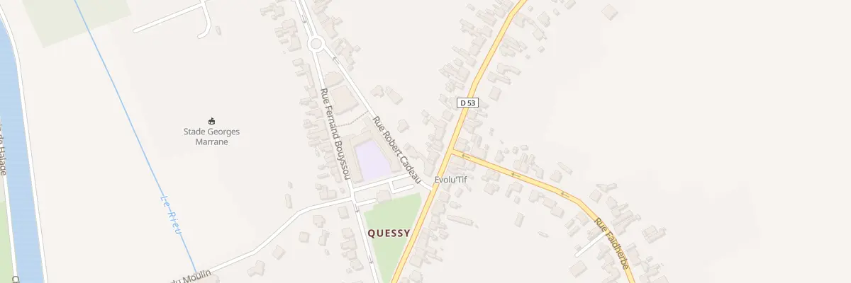Plan du 37 Rue Pasteur à Tergnier