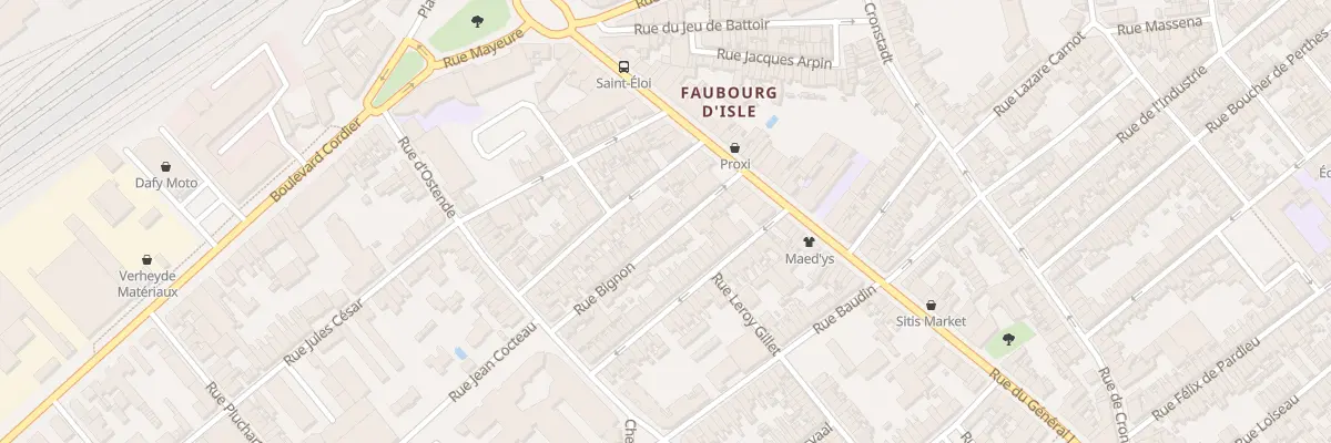 Plan du 10B Rue Bignon à Saint-Quentin
