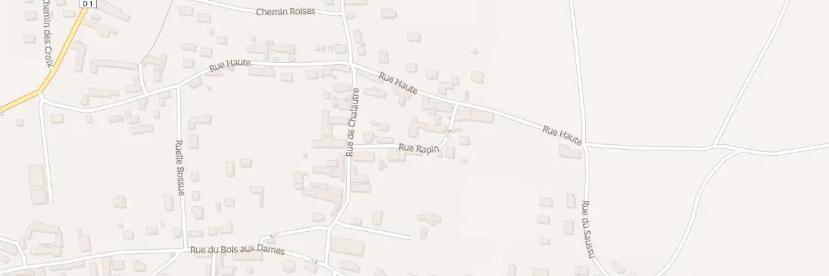 Plan du 3 Rue Rapin à Soisy-Bouy