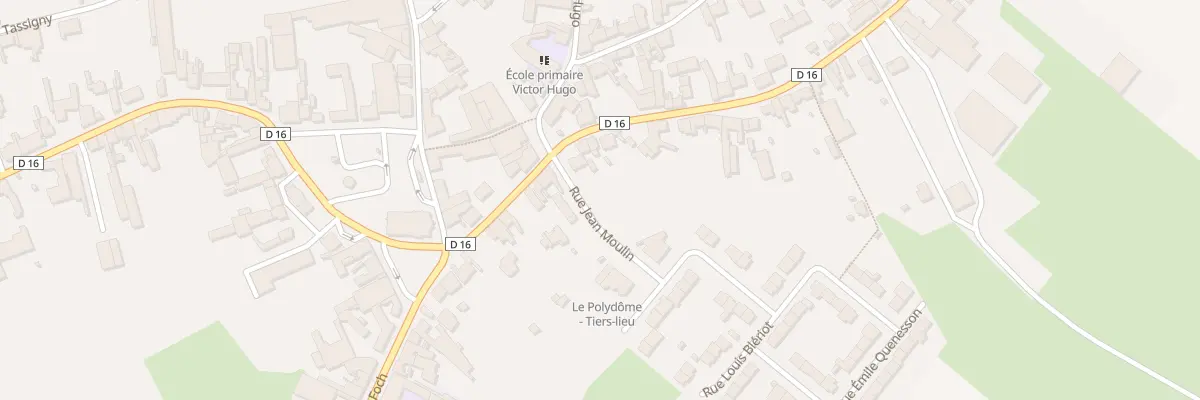 Plan du 14 Rue du Général Leclerc à Villers-Outréaux