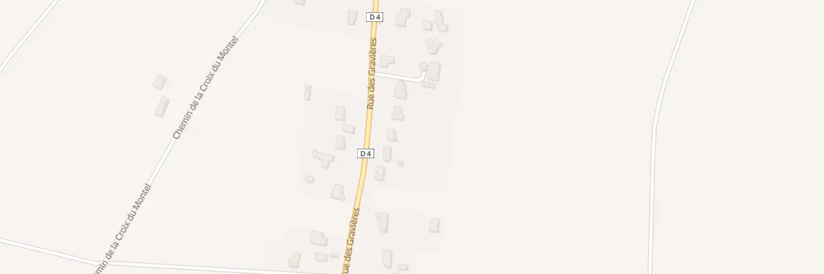 Plan du 94 Rue des Gravières à Beauregard-l’Évêque