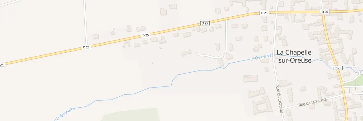 Plan du 29 Rte de Pont sur Yonne à La Chapelle-sur-Oreuse