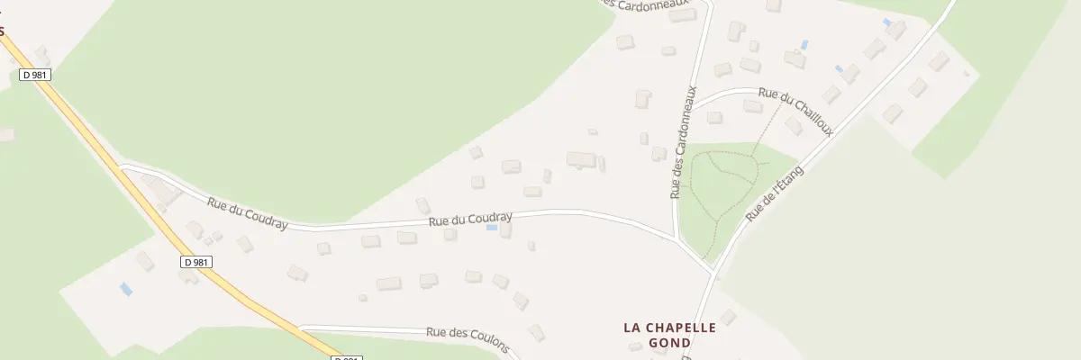 Plan du 37 Rue du Coudray à Saint-Ouen-sur-Loire