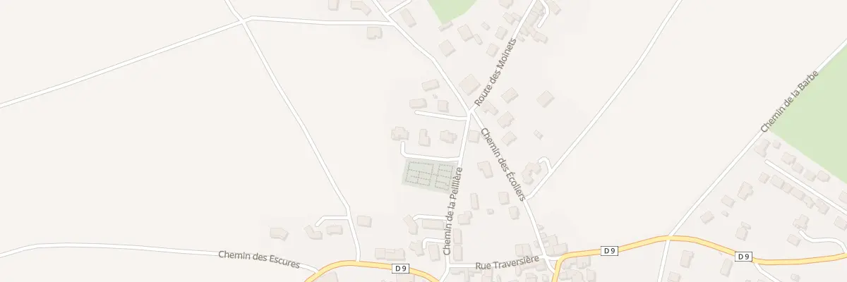 Plan du 9002 Che de la Pelliere à Aulhat-Flat