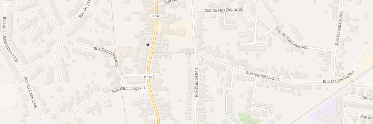 Plan du 6 Rue Gabriel Péri à Fenain