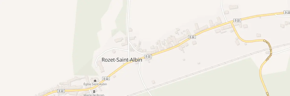 Plan du 2 Sen de la Boulette à Rozet-Saint-Albin