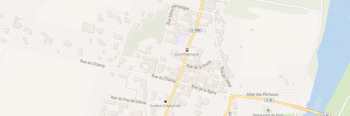 Plan du 26 Rue Mal de Turenne à Joze