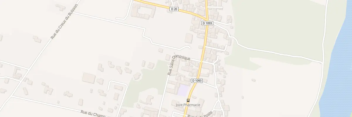Plan du 5 Rue Saint Dominique à Joze