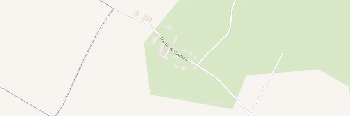 Plan du 7 Chem de Coupigny à Bellot