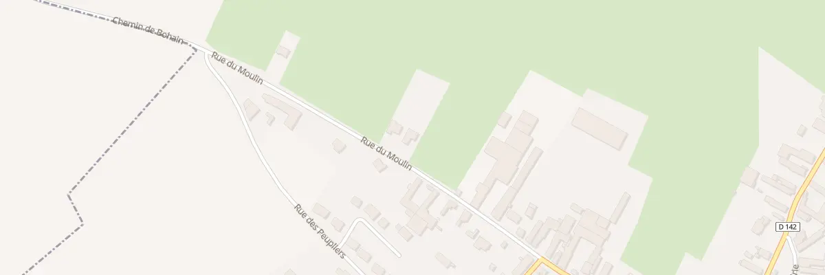 Plan du 6A Rue du Moulin à Wambaix
