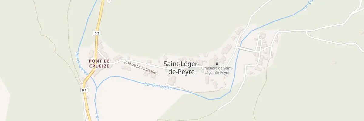 Plan du 4 Che du Paradis à Saint-Léger-de-Peyre