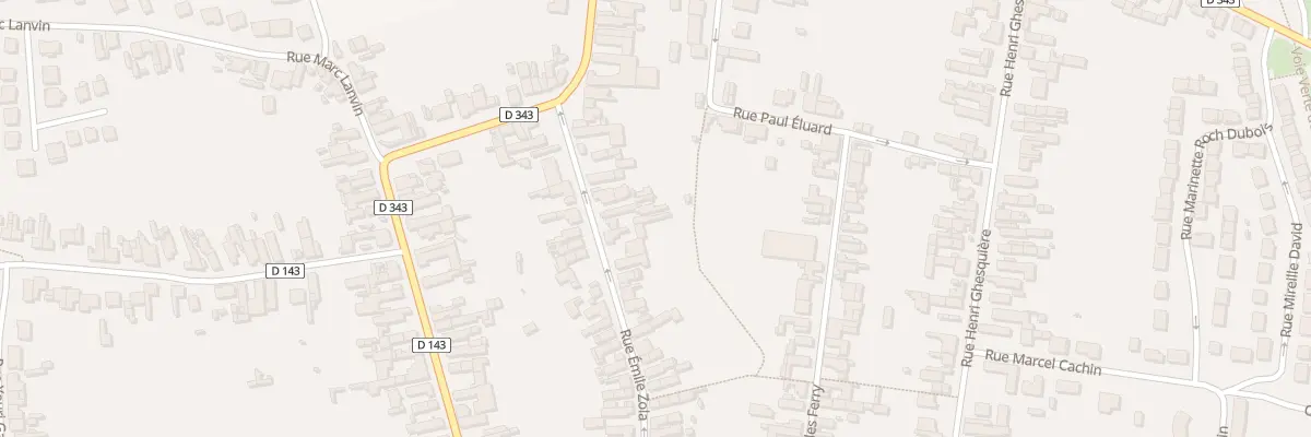 Plan du 70 Rue Emile Zola à Fenain