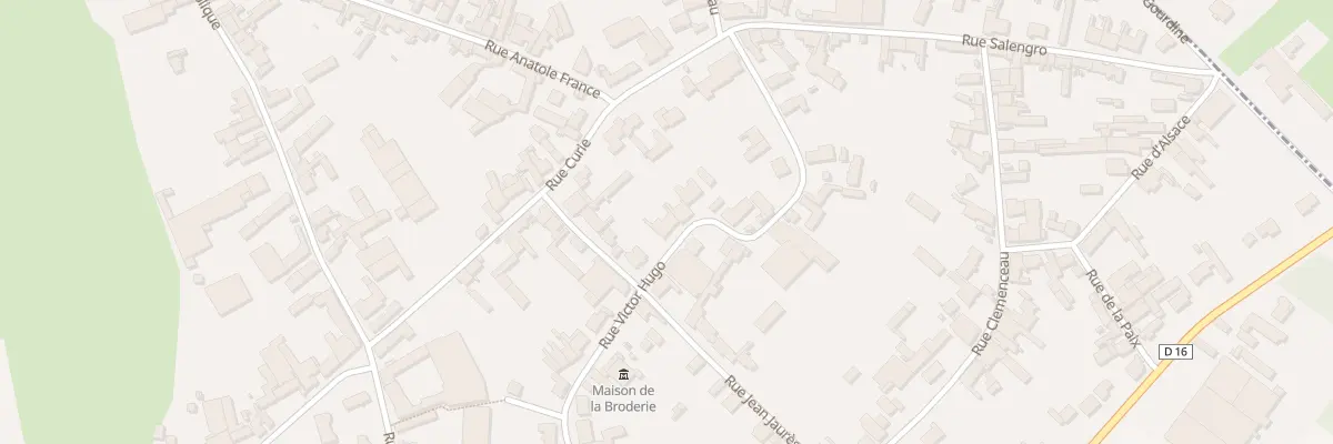 Plan du 33 Rue Victor Hugo à Villers-Outréaux