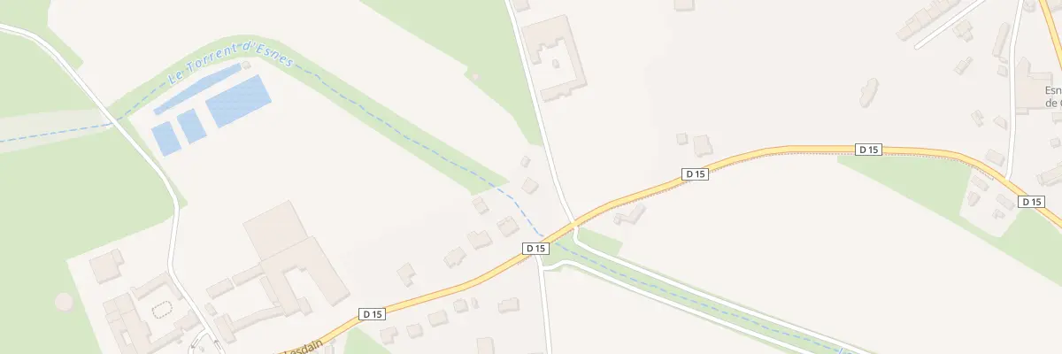 Plan du 8 Rue de Lesdain à Esnes