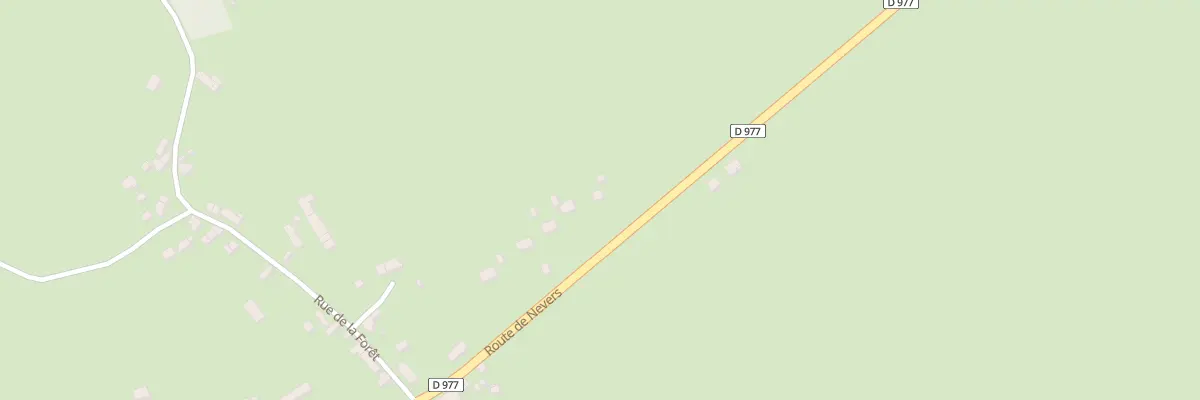 Plan du 76 Rte de Nevers à Prémery