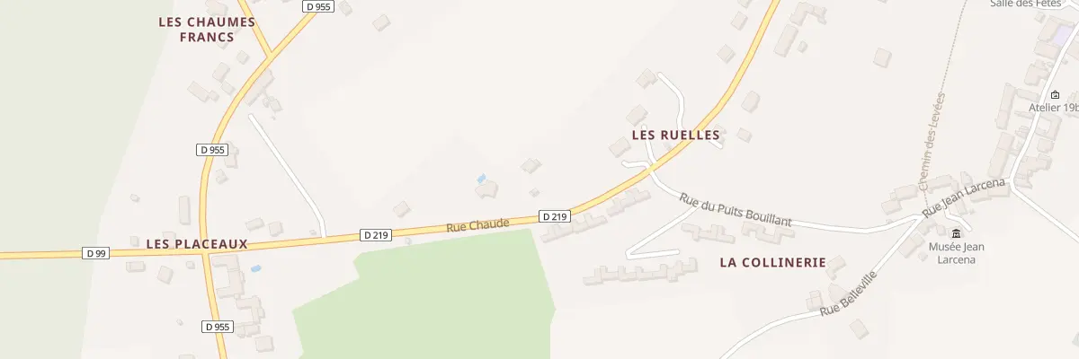 Plan du 9003 Rue Chaude au Val d’Ocre