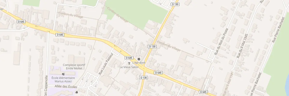 Plan du 5B Rue Emile Zola à Abscon