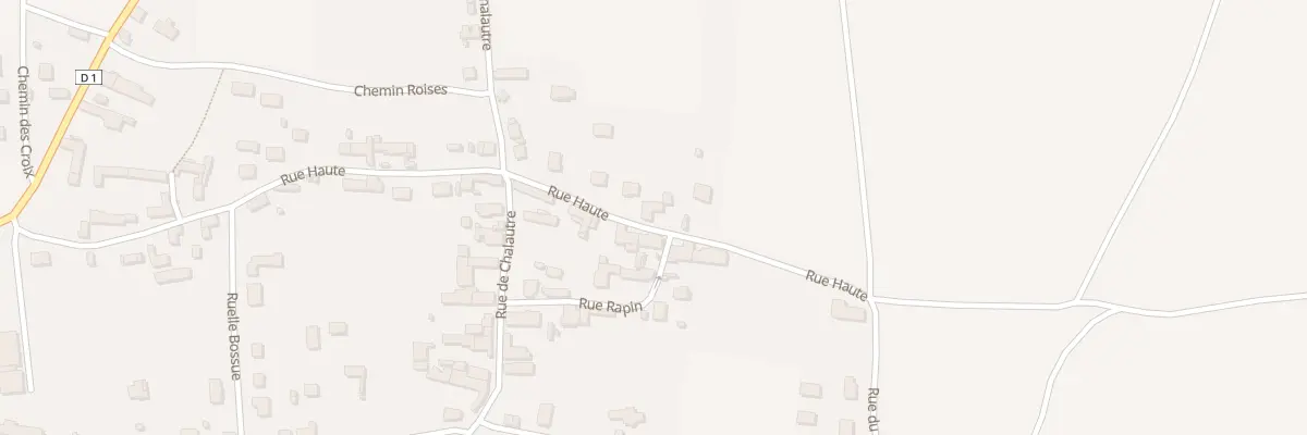 Plan du 25 Rue Haute à Soisy-Bouy