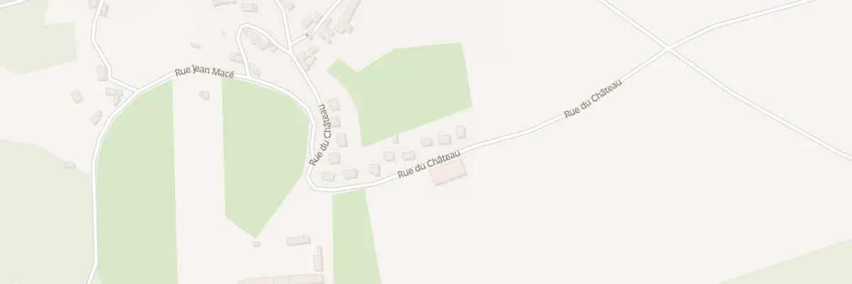 Plan du 25 Rue du Château à Monthiers
