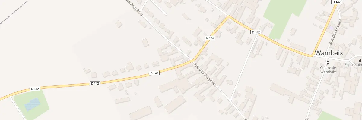 Plan du 19 Rue des Peupliers à Wambaix