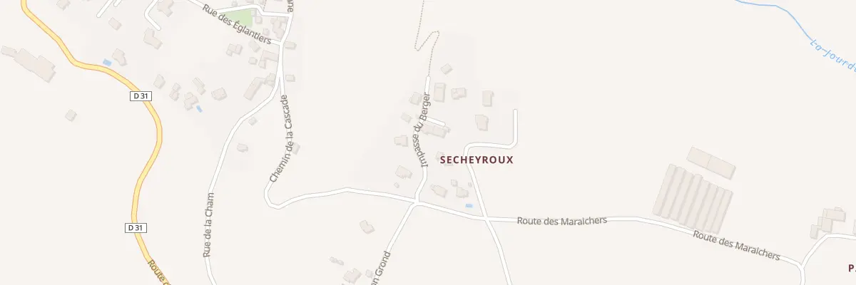 Plan du 5106 Secheyroux à Palhers