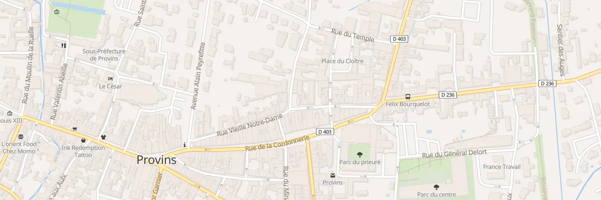 Plan du 37 Rue Vieille Notre Dame à Provins