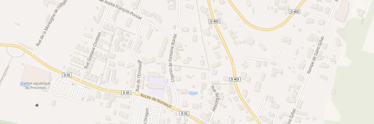 Plan du 4 Rue du Barreau à Provins