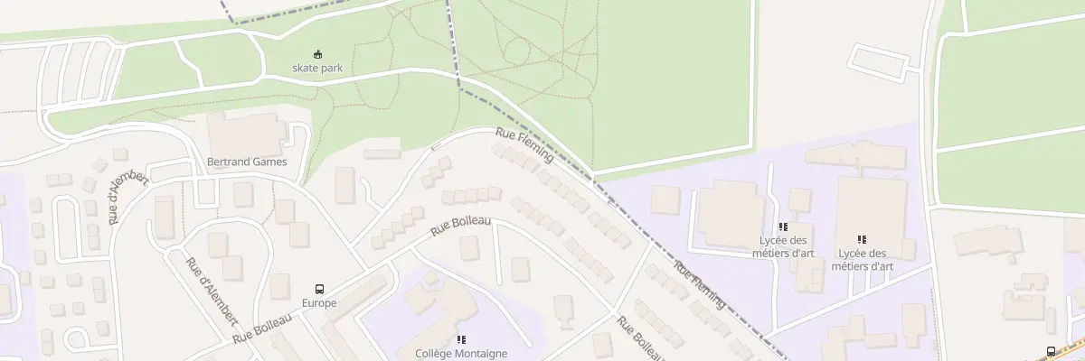 Plan du 16 Rue Fleming à Saint-Quentin