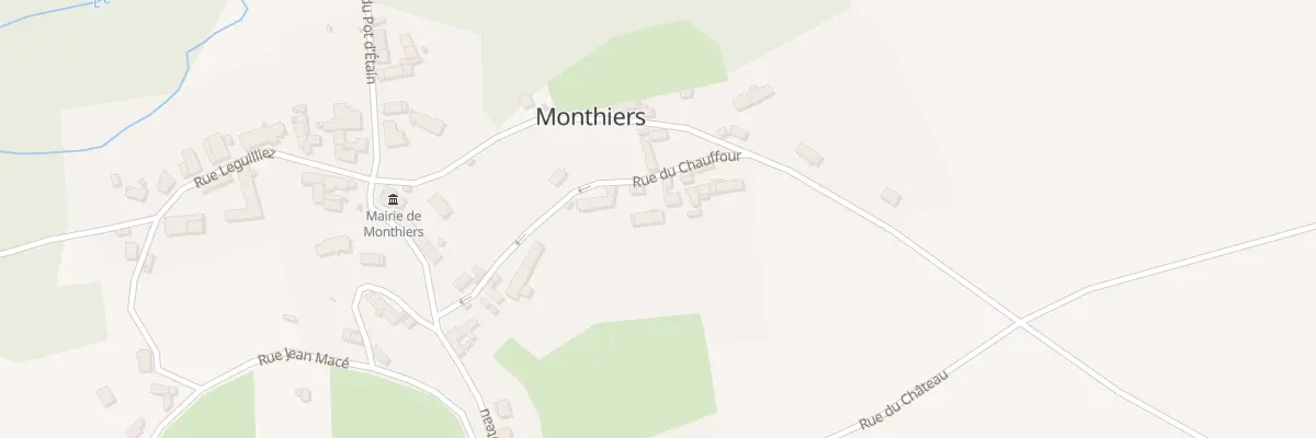 Plan du 11 Rue du Chauffour à Monthiers