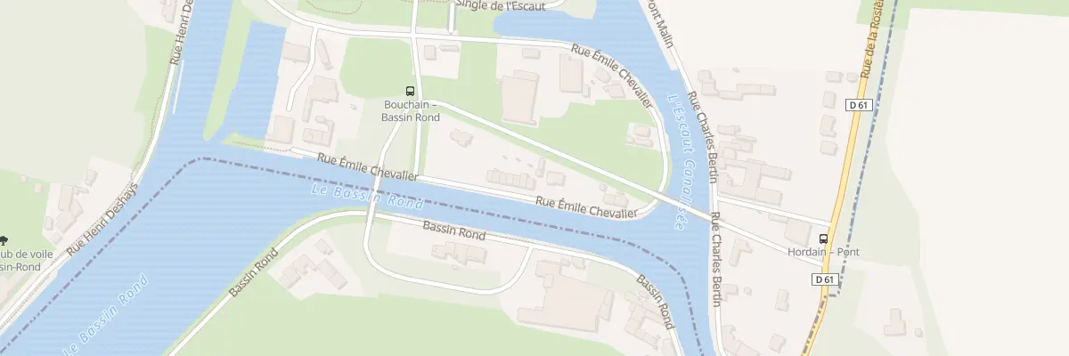 Plan du 277 Rue Emile Chevalier à Bouchain