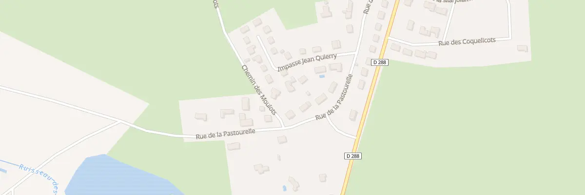 Plan du 18C Rue de la Pastourelle à Trévol